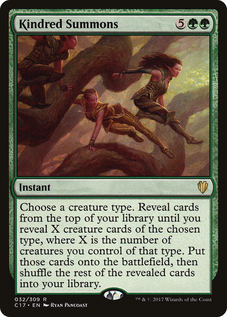 Kindred Summons (C17-032) [Commander 2017]