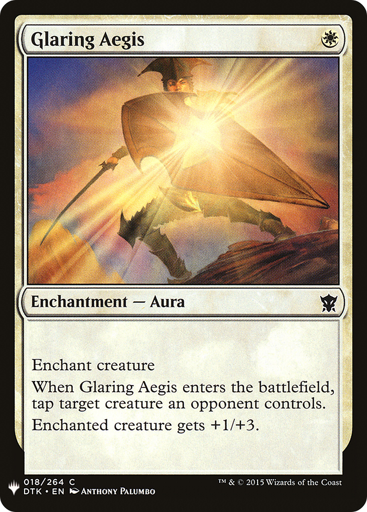 Glaring Aegis (LIST-DTK-18) [The List]
