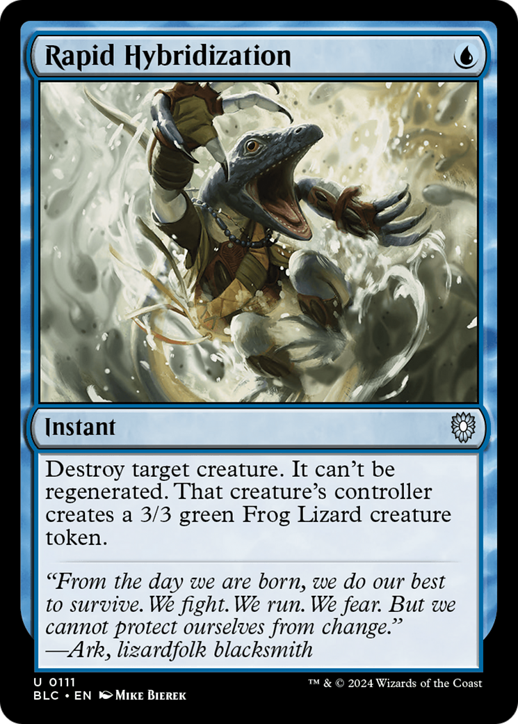 Rapid Hybridization (BLC-111) [Bloomburrow Commander]