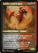Rakdos, Lord of Riots (CMR-532) [Commander Legends] Etched Foil