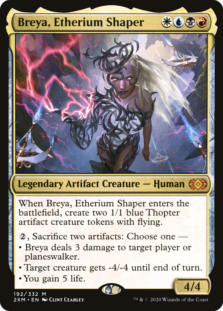 Breya, Etherium Shaper (2XM-192) [Double Masters] Foil