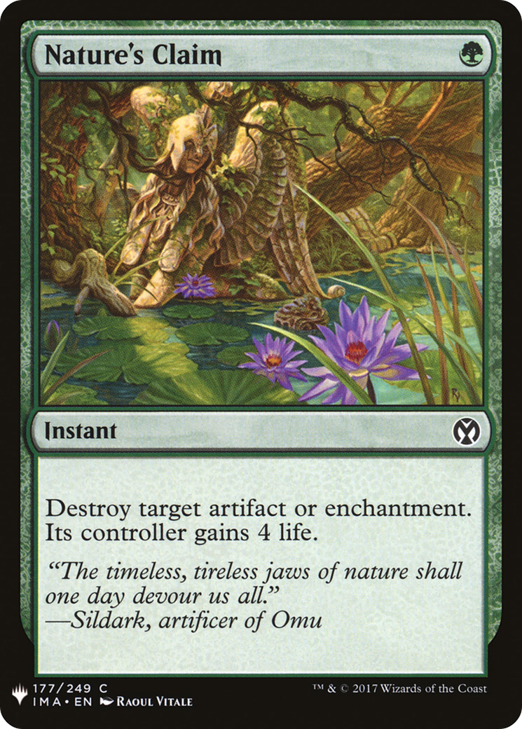 Nature's Claim (LIST-IMA-177) [The List]