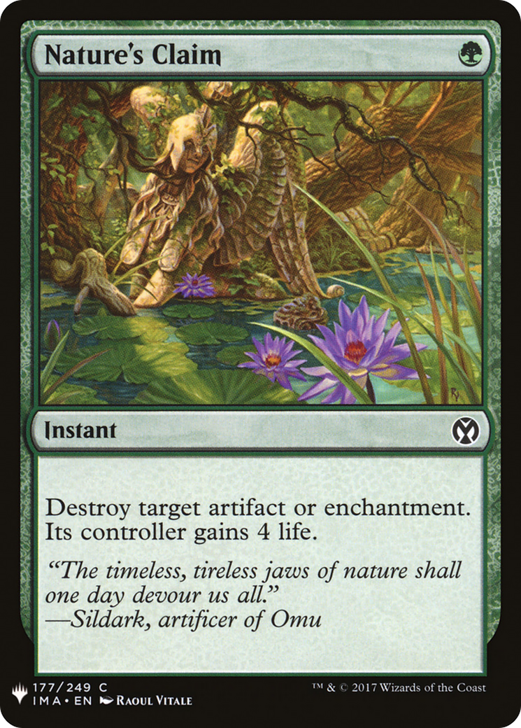 Nature's Claim (LIST-IMA-177) [The List]
