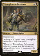 Triumphant Adventurer (AFR-237) [Adventures in the Forgotten Realms]
