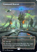 Command Beacon (Borderless) (Galaxy Foil) (SLD-470) (Borderless) [Secret Lair Drop] Foil