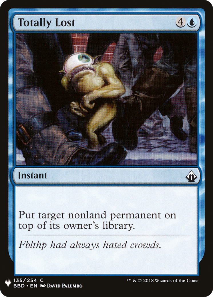 Totally Lost (LIST-BBD-135) [The List]