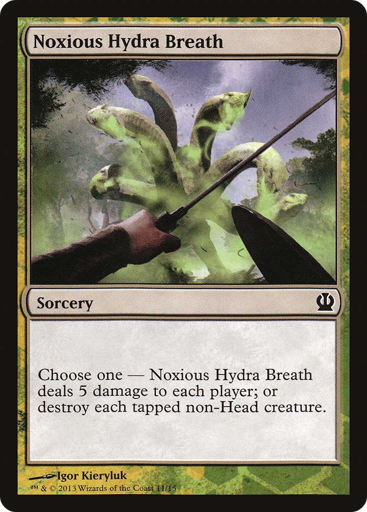 Noxious Hydra Breath (HERO-011) [Face the Hydra]