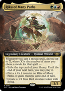 Riku of Many Paths (OTJ-361) [Outlaws of Thunder Junction]: (Extended Art) Foil