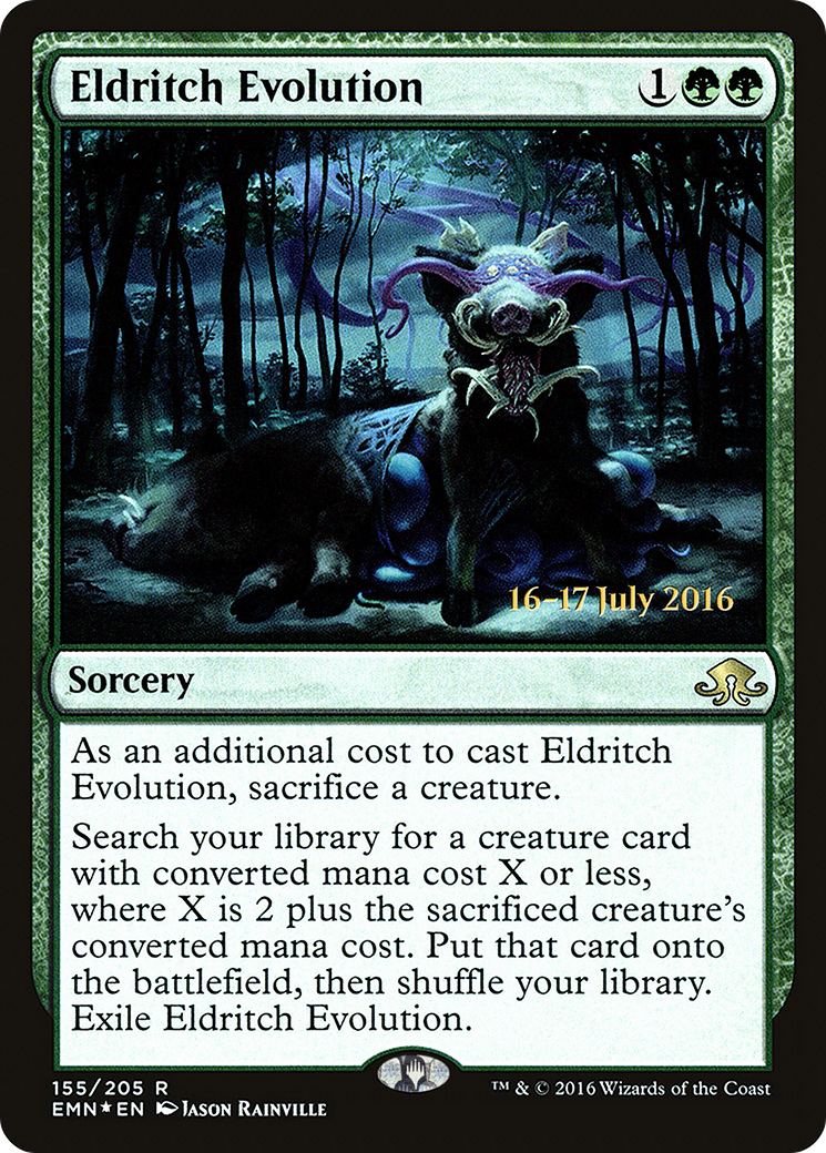 Eldritch Evolution (PRE-155S) [Eldritch Moon Promos] Foil