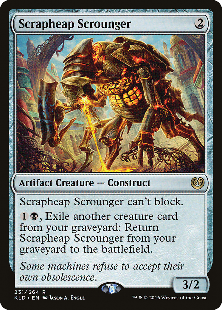 Scrapheap Scrounger (KLD-231) [Kaladesh] Foil