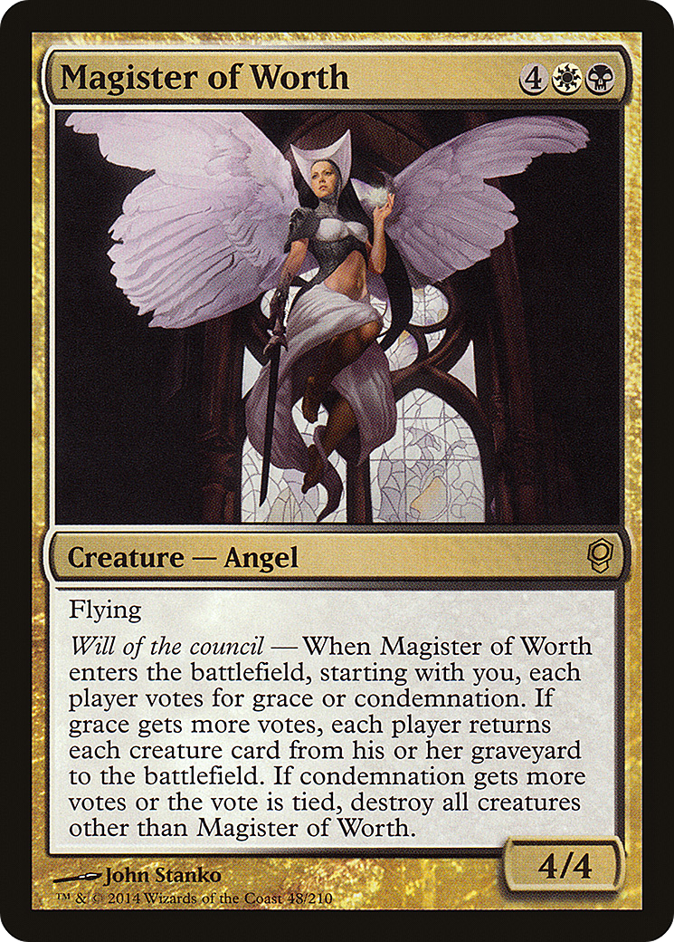 Magister of Worth (CNS-048) [Conspiracy]