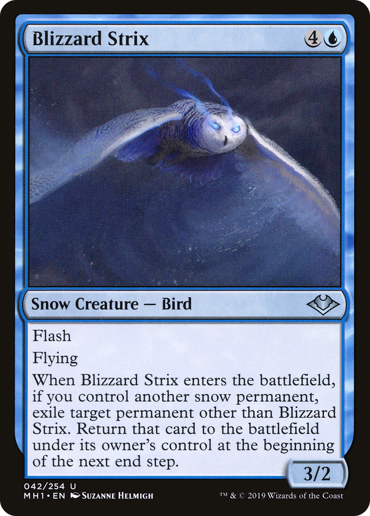 Blizzard Strix (MH1-042) [Modern Horizons] Foil