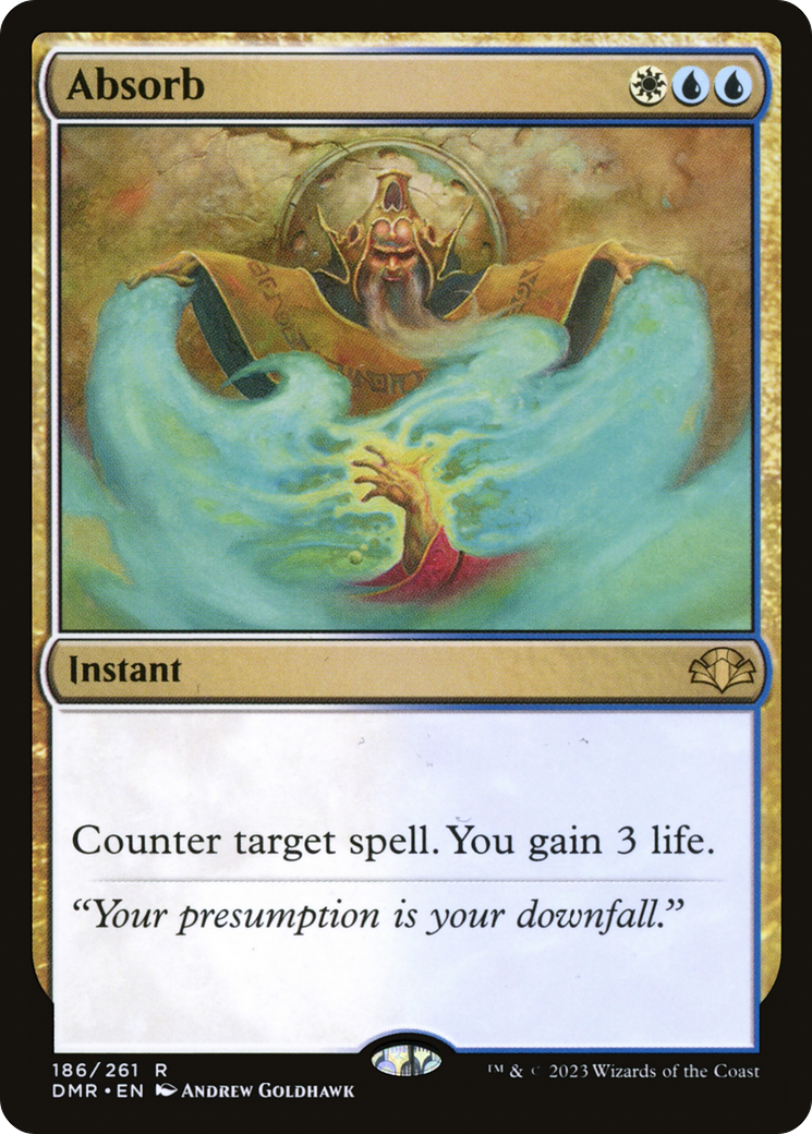 Absorb (DMR-186) [Dominaria Remastered] Foil