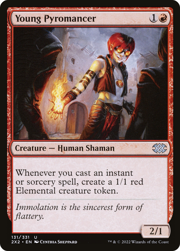 Young Pyromancer (2X2-131) [Double Masters 2022]