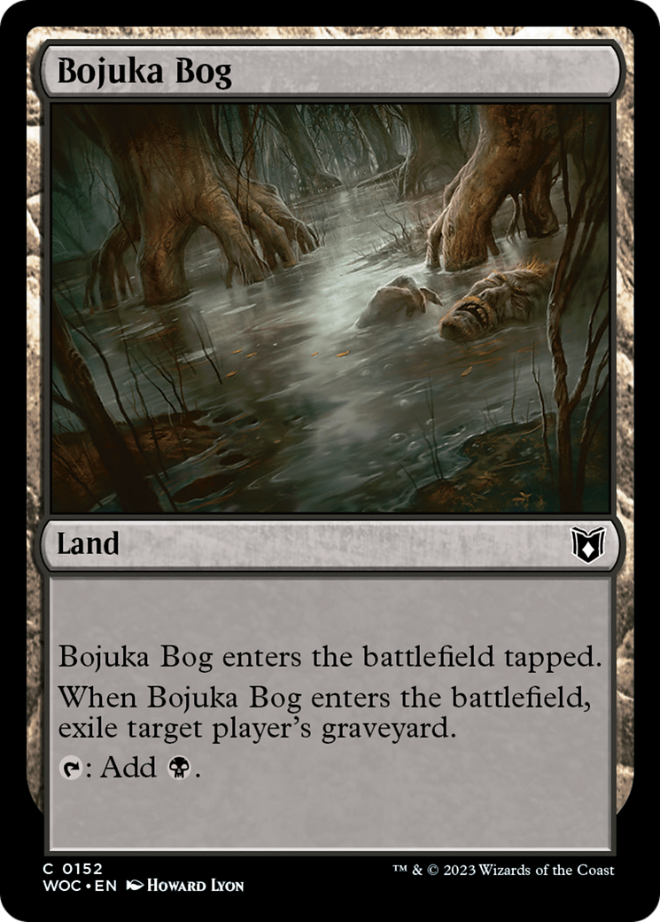 Bojuka Bog (WOC-152) [Wilds of Eldraine Commander]