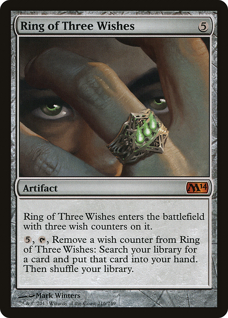 Ring of Three Wishes (M14-216) [Magic 2014]