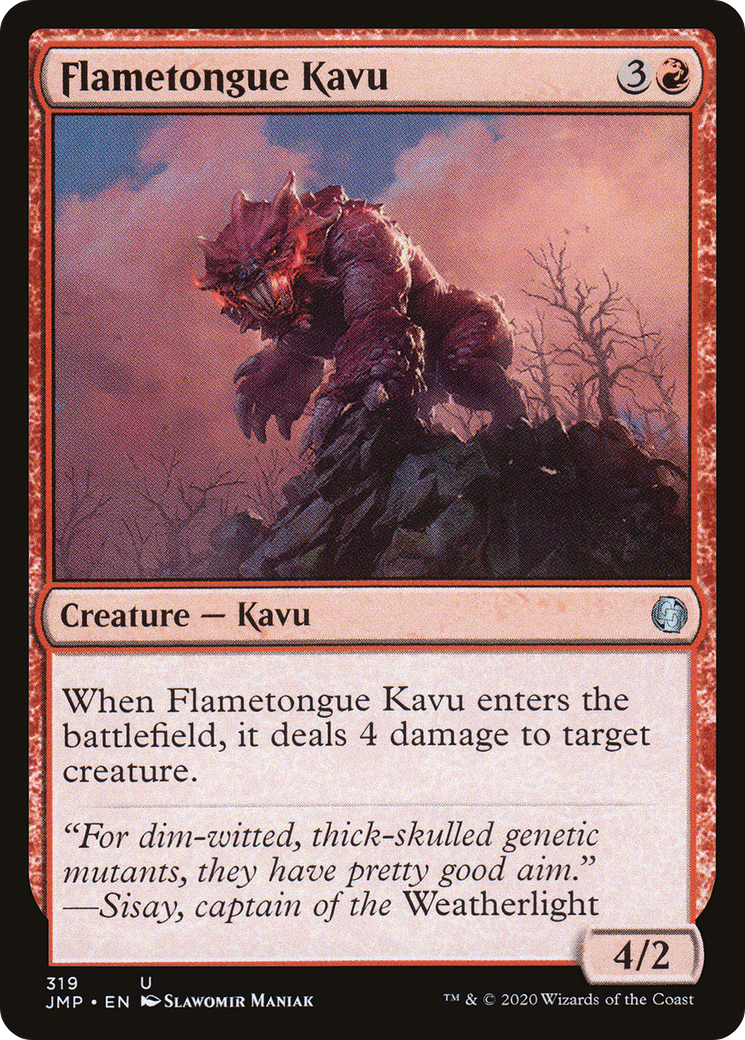 Flametongue Kavu (JMP-319) [Jumpstart]