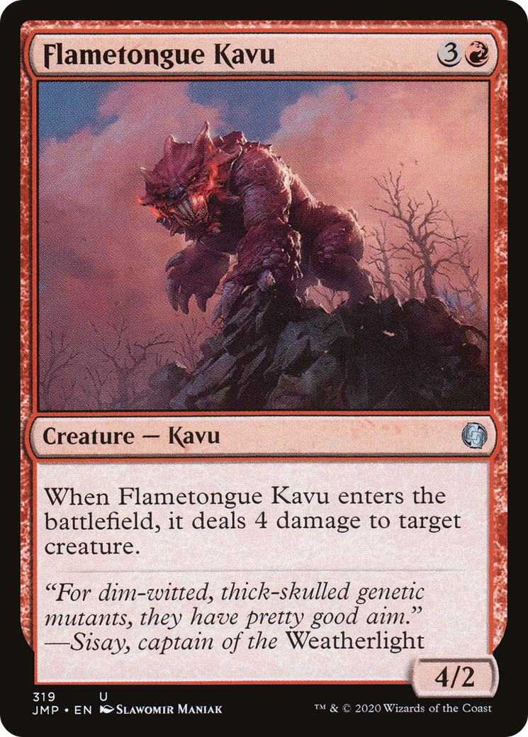 Flametongue Kavu (JMP-319) [Jumpstart]