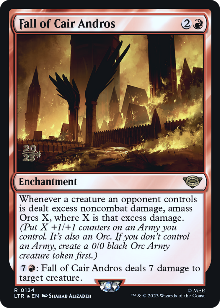 Fall of Cair Andros (PRE-124S) [Tales of Middle-earth Promos] Foil
