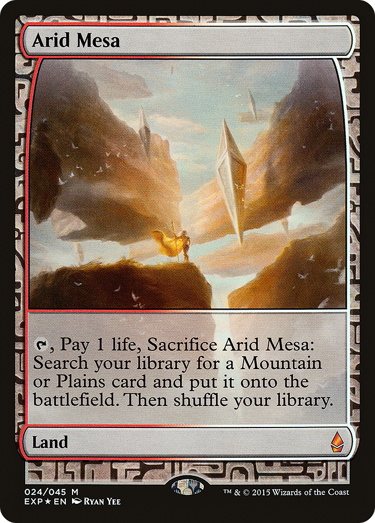 Arid Mesa (EXP-024) [Zendikar Expeditions] Foil
