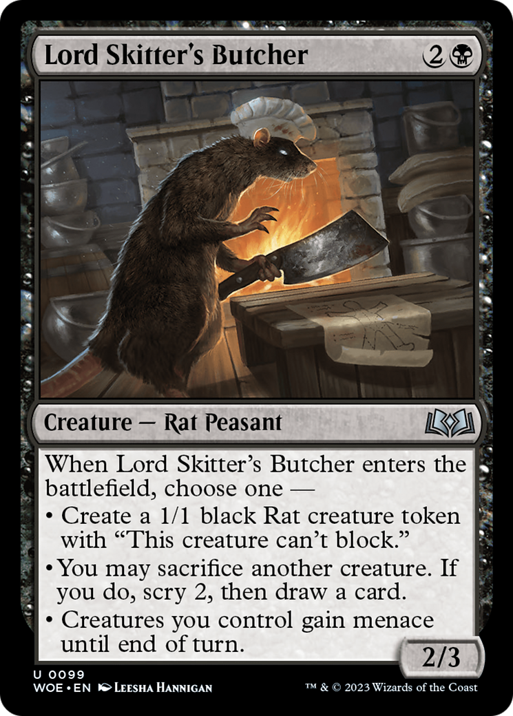 Lord Skitter's Butcher (WOE-099) [Wilds of Eldraine]