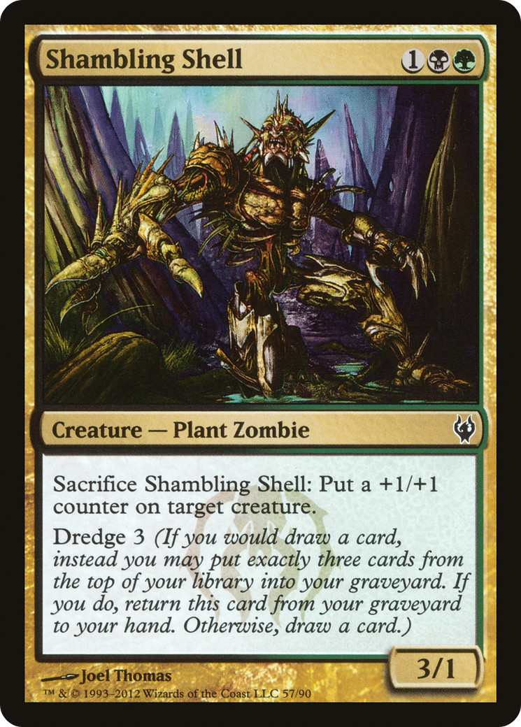 Shambling Shell (DDJ-057) [Duel Decks: Izzet vs. Golgari]