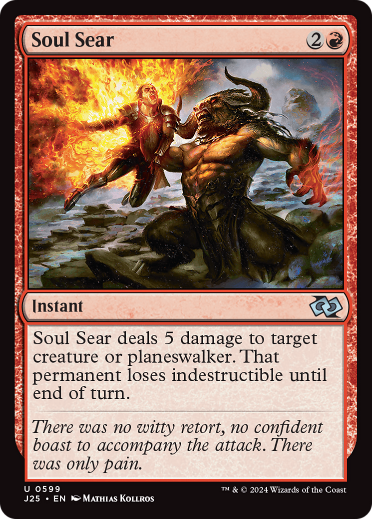 Soul Sear (J25-599) [Foundations Jumpstart]