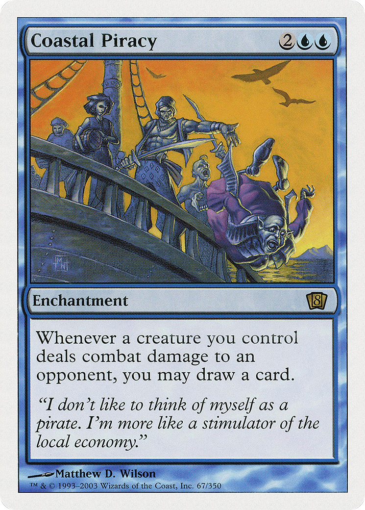 Coastal Piracy (8ED-067) [Eighth Edition] Foil