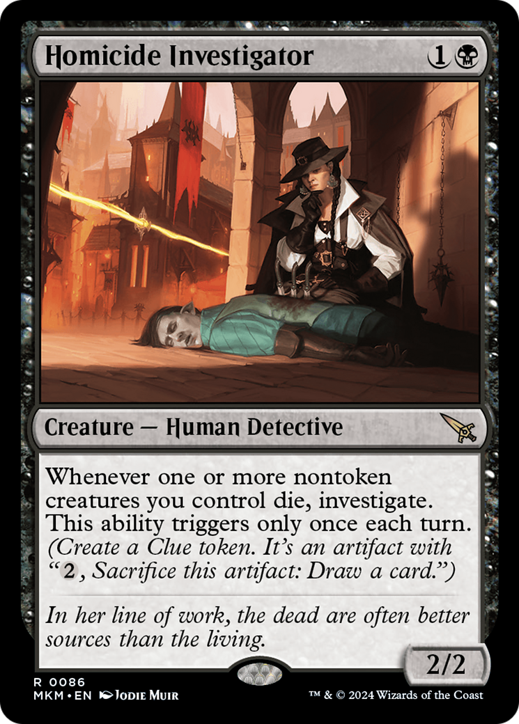 Homicide Investigator (MKM-086) [Murders at Karlov Manor] Foil