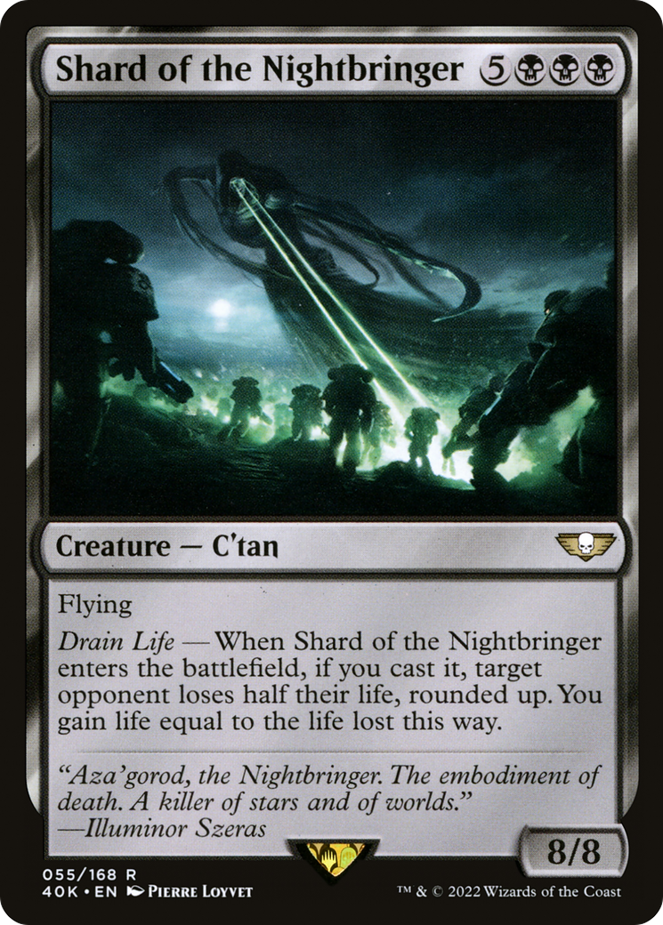 Shard of the Nightbringer (40K-055) [Warhammer 40,000 Commander]