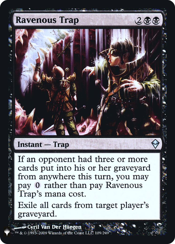 Ravenous Trap (LIST-ZEN-109) [The List] Foil
