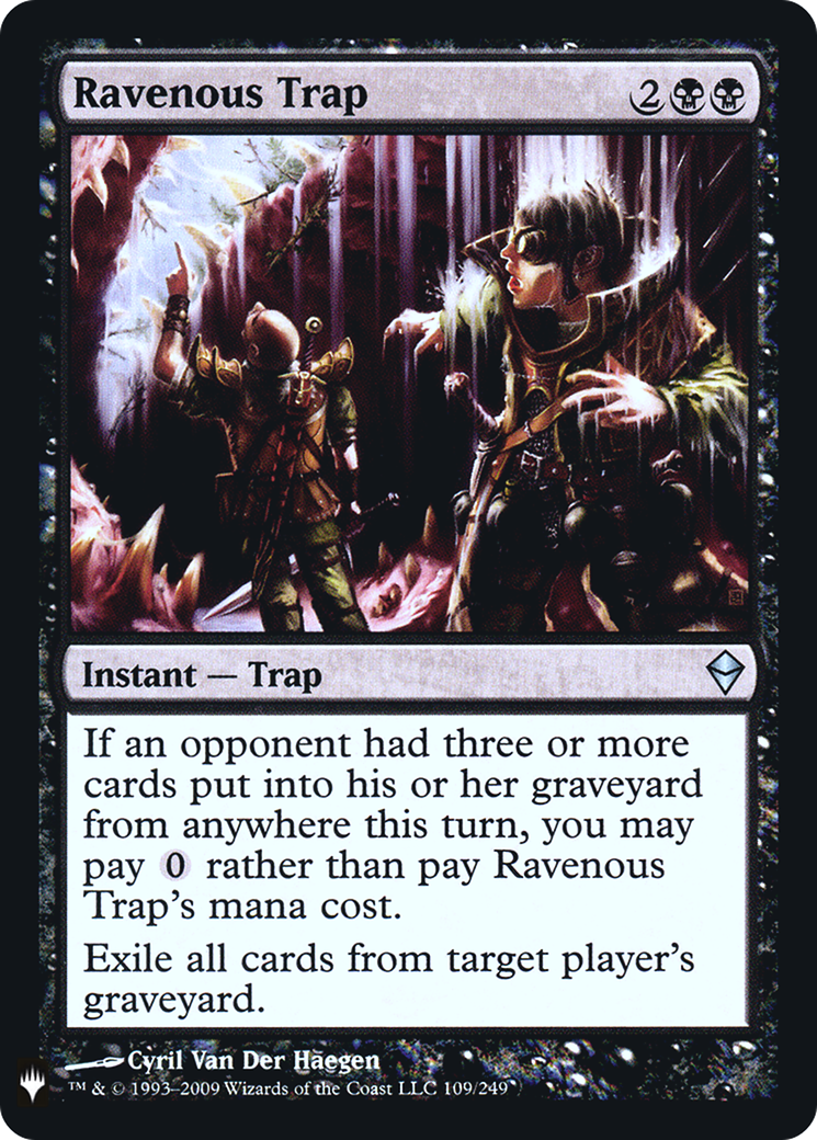 Ravenous Trap (LIST-ZEN-109) [The List] Foil