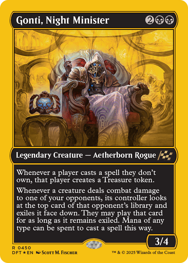 Gonti, Night Minister (DFT-450) [Aetherdrift] Foil
