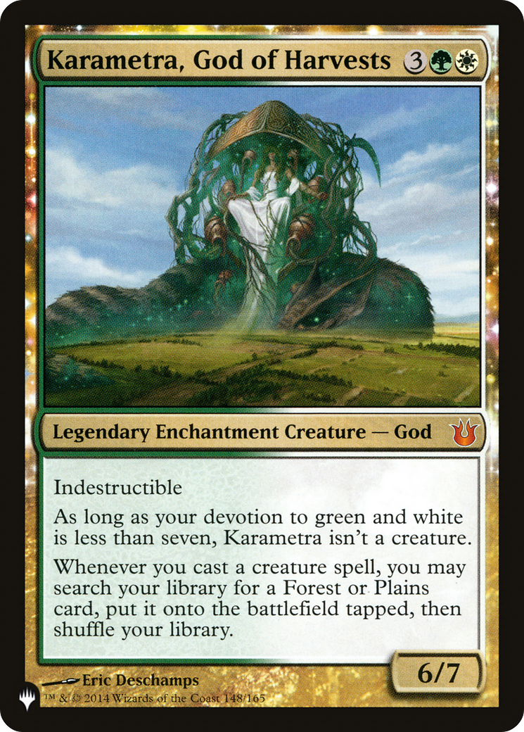 Karametra, God of Harvests (LIST-BNG-148) [The List]
