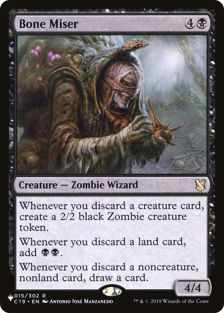 Bone Miser (LIST-C19-15) [The List]