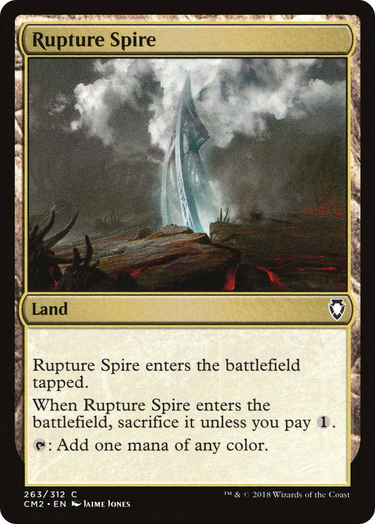 Rupture Spire (CM2-263) [Commander Anthology Volume II]