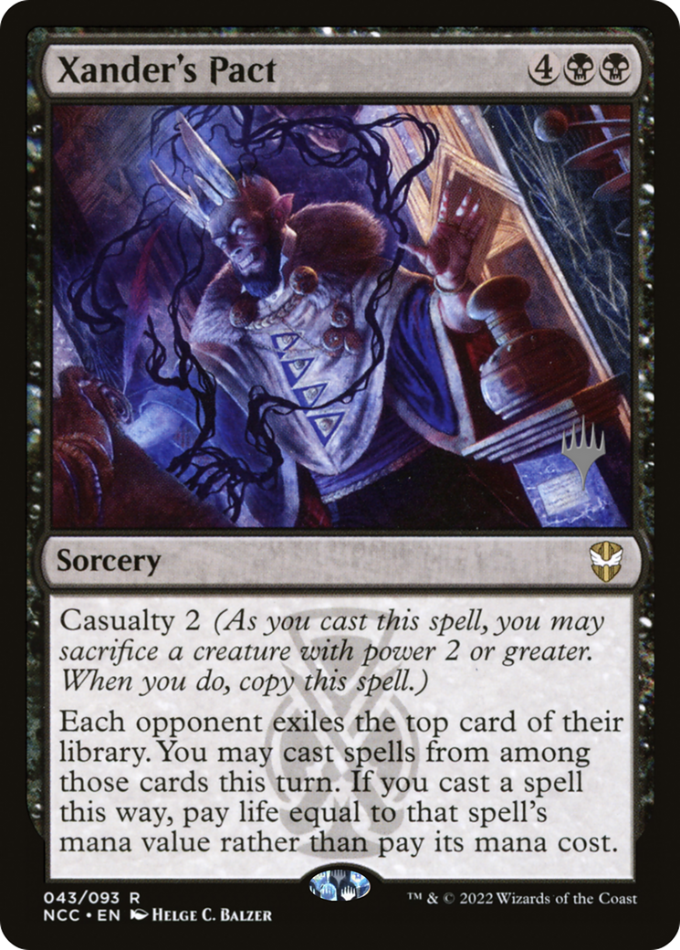 Xander's Pact (PPSNC-043) [Promo Pack: New Capenna Commander Promos] Foil