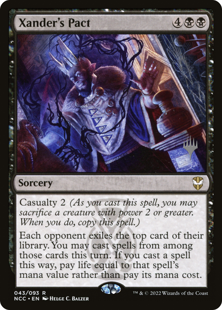 Xander's Pact (PPSNC-43P) [New Capenna Commander Promos] Foil