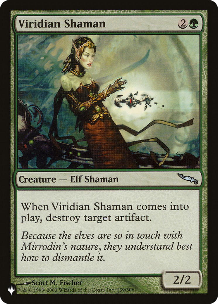 Viridian Shaman (LIST-MRD-139) [The List]
