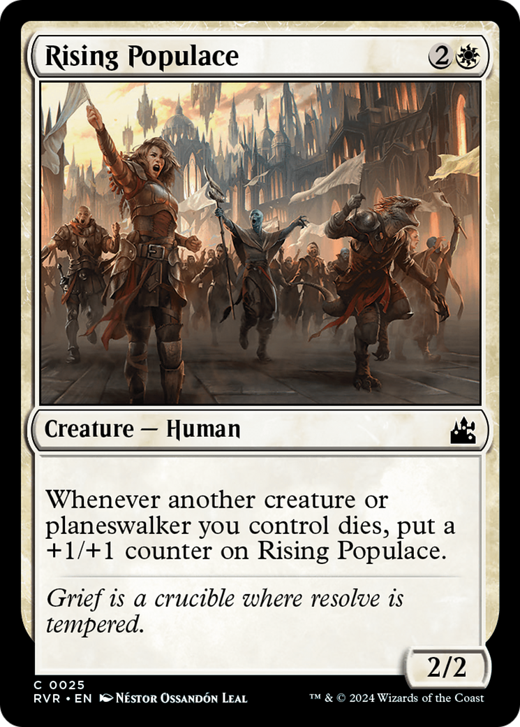 Rising Populace (RVR-025) [Ravnica Remastered]