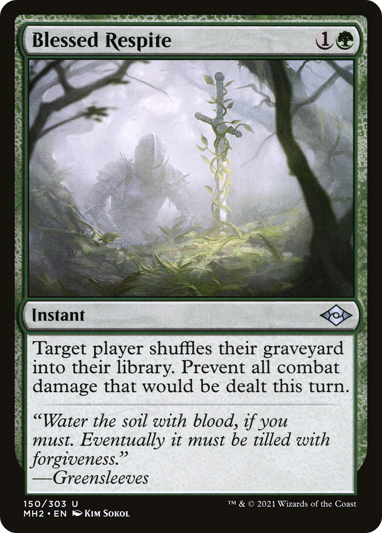 Blessed Respite (MH2-150) [Modern Horizons 2]