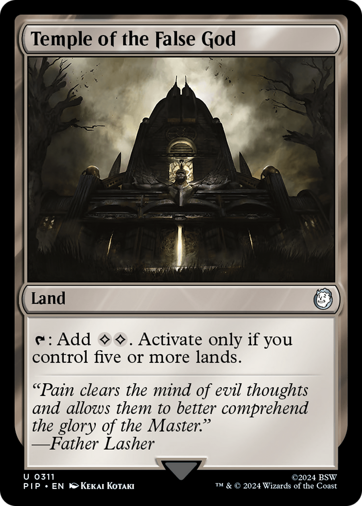 Temple of the False God (PIP-311) [Fallout]