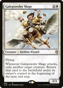Galepowder Mage (CLB-694) [Commander Legends: Battle for Baldur's Gate]