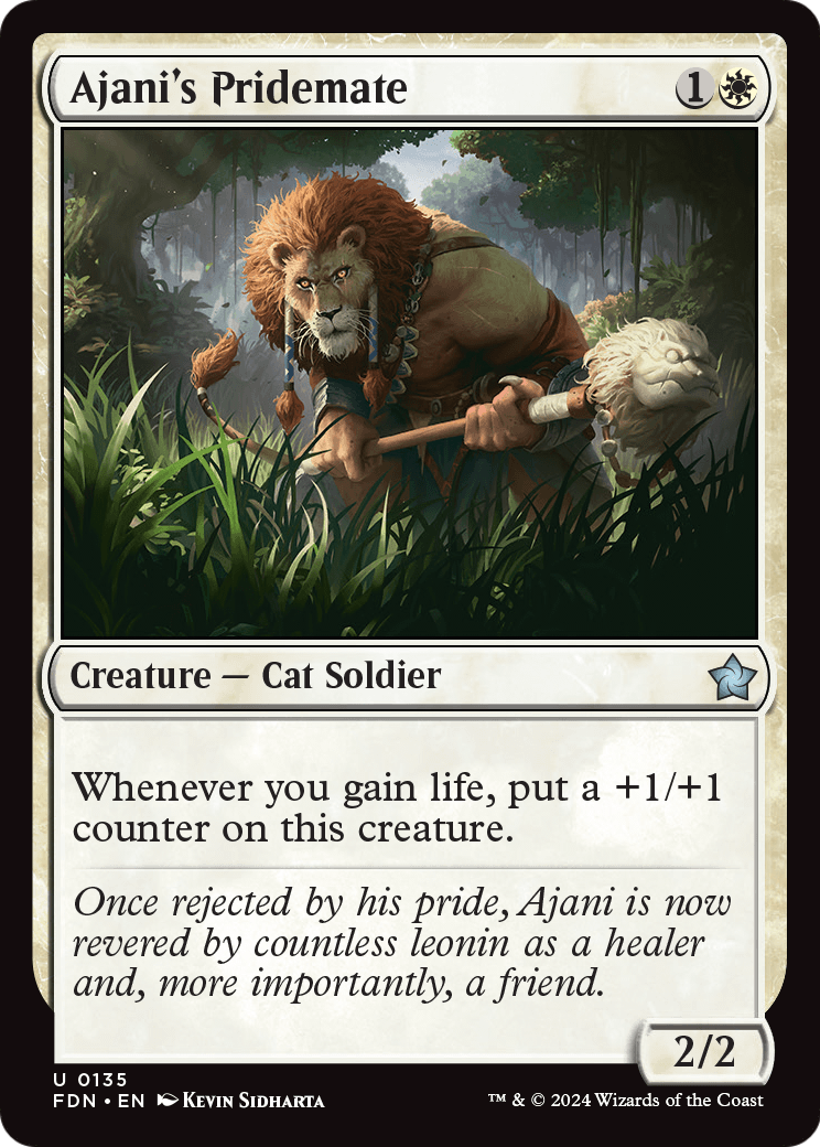 Ajani's Pridemate (FDN-135) [Foundations]