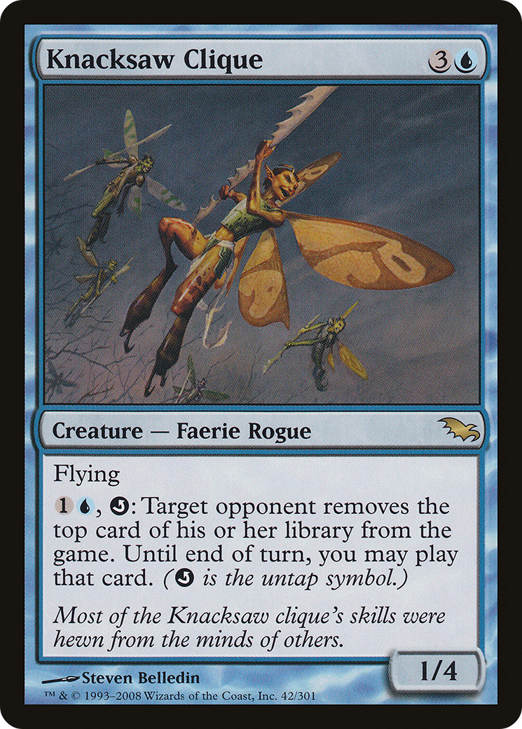 Knacksaw Clique (SHM-042) [Shadowmoor] Foil