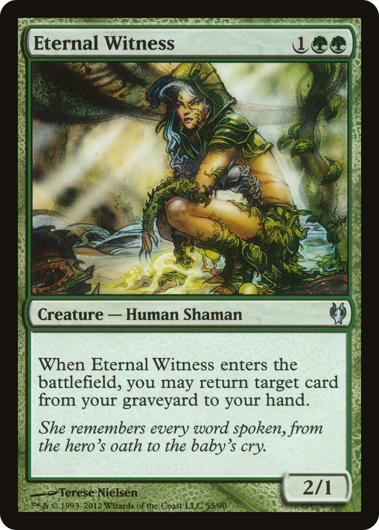 Eternal Witness (DDJ-055) [Duel Decks: Izzet vs. Golgari]