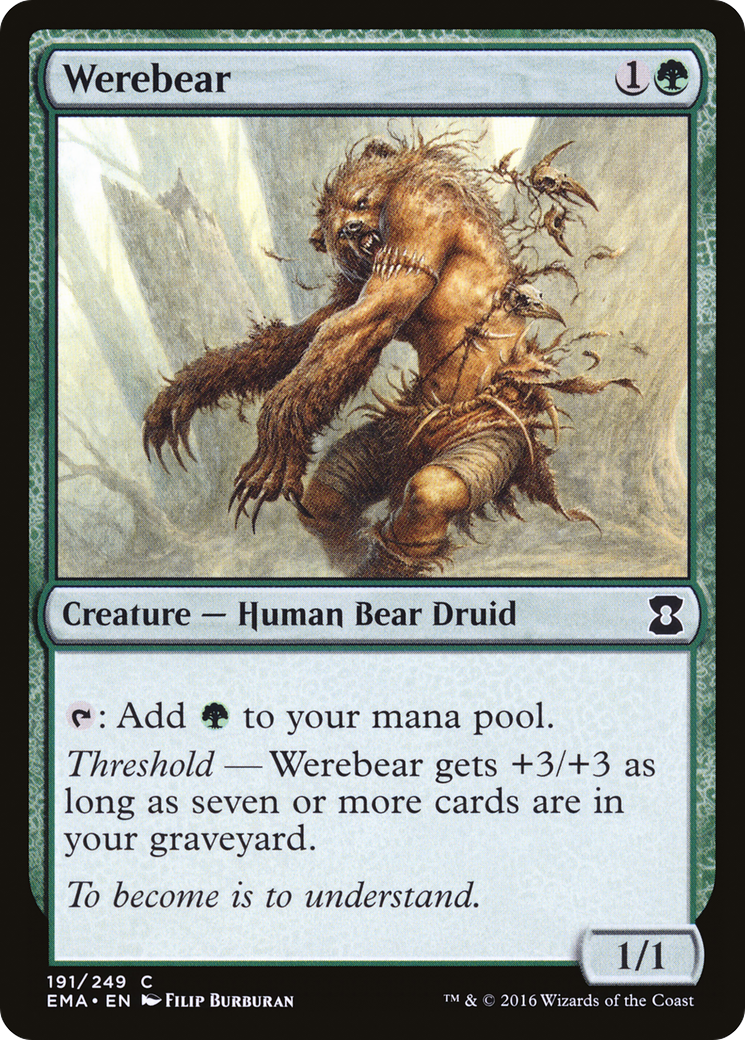 Werebear (EMA-191) [Eternal Masters]