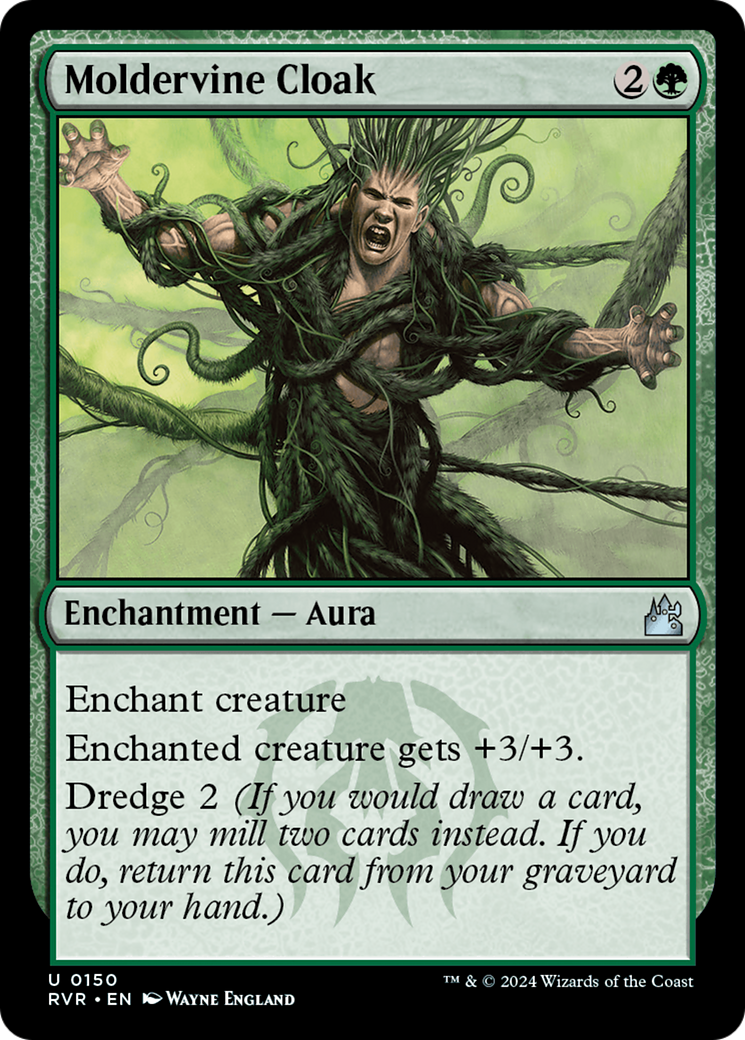 Moldervine Cloak (RVR-150) [Ravnica Remastered] Foil