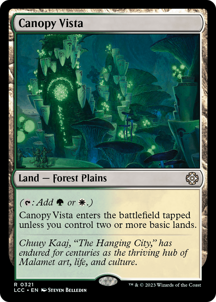Canopy Vista (LCC-321) [The Lost Caverns of Ixalan Commander]