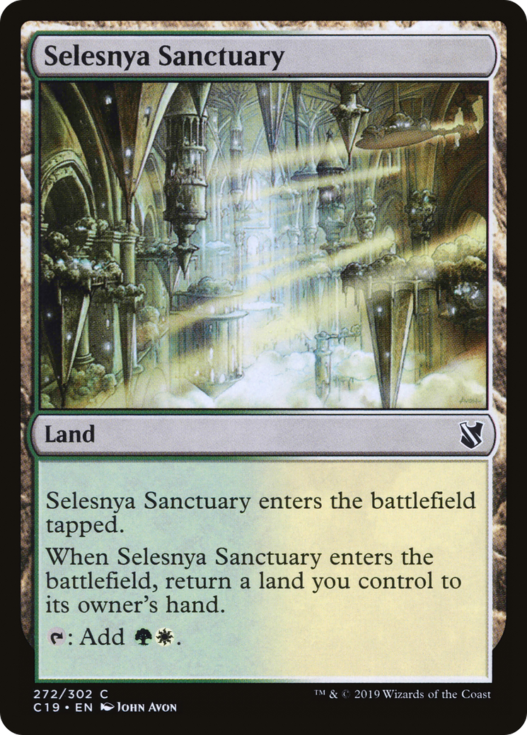 Selesnya Sanctuary (C19-272) [Commander 2019]